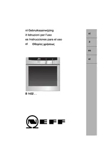 Manual NEFF B1432N0 Cocina