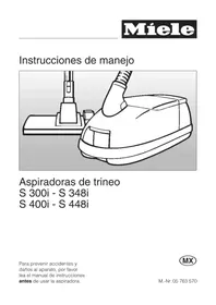 Manual MIELE S 448I Aspiradora
