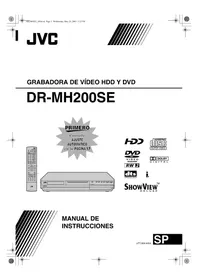 Manual JVC DR-MH200SE Grabadora de DVD