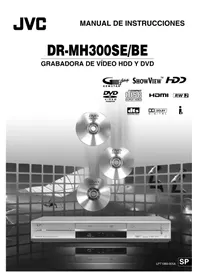 Manual JVC DR-MH300BE Grabadora de DVD
