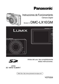 Lumix DMC-LX1EGM PANASONIC