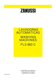 ZANUSSI FLS 863 C - Lavadora