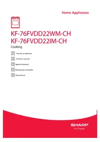 Navodila SHARP KF-76FVDD22IM-CH Ponvica