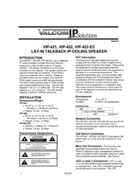 VIP-421 Valcom