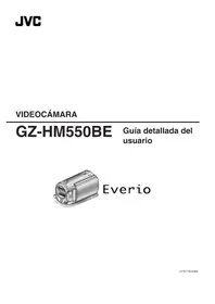 Manual JVC EVERIO GZ-HM550BE Cámara de video