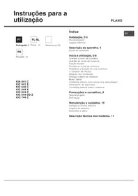 Handleiding HOTPOINT KIC 744 C Forn