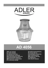 Manual ADLER AD 4056 Blender