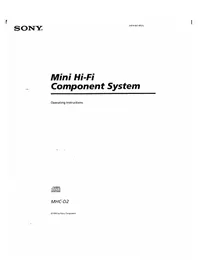 MHC-D2 SONY