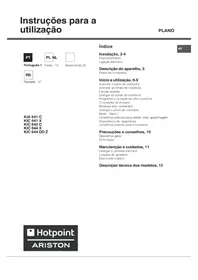 Handleiding Hotpoint Ariston KIC 641 X Forn