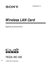 Clié PEGA-WL100 SONY