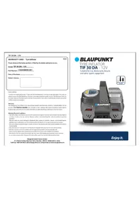 TIF 30 DA BLAUPUNKT