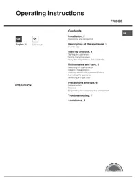 BTS 1621 C Hotpoint Ariston