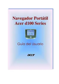 Manual ACER D150 Navegador
