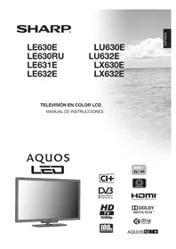 Aquos LE631E SHARP