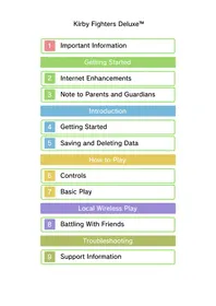 Kirby Fighters Deluxe (3DS) NINTENDO