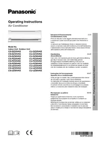 Manual PANASONIC CS-PZ50VKE Ar condicionado