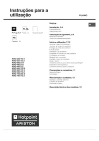 Handleiding Hotpoint Ariston KRO 632 TD Z Forn