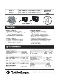 R300-10 Rockford Fosgate