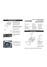 Manual ALPINE APF-F381320-30-1VW Uncategorized