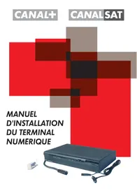 Notice CANALSAT MEDIASAT Services de télévision par satellite
