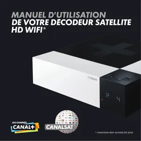 Notice CANALSAT DECODEUR SATELLITE HD WIFI Décodeur satellite HD avec Wi-Fi
