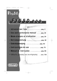PAC FX 550 OEKO DELONGHI