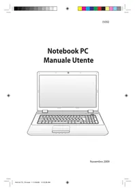 Manuale ASUS I5092 Portatile