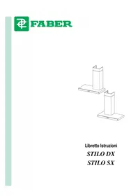 Manuale FABER STILO DX Cappa