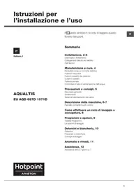 Hotpoint Ariston EU AQD 697D 1071D - Lavatrice