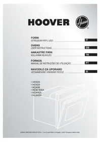 Kullanım kılavuzu HOOVER HO929/6VX Fırın