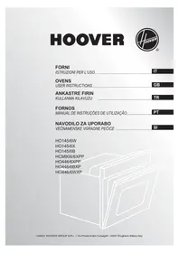 Kullanım kılavuzu HOOVER HO446/6BXP Fırın