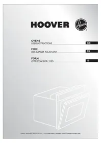 Kullanım kılavuzu HOOVER HO446 BXP Fırın