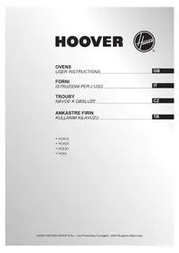 Kullanım kılavuzu HOOVER HOL30RVX Fırın