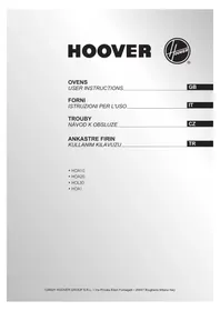 Kullanım kılavuzu HOOVER HOA1WX Fırın