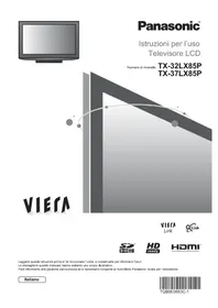 PANASONIC Viera TX-32LX85P - Televisione