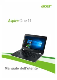 Manuale ACER ASPIRE ONE CLOUDBOOK 1-132 Portatile