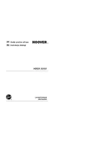 HOOVER HDGX 5000-30S - Zmywarka
