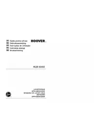 Instrukcja HOOVER HLSI 500G/1-S Zmywarka