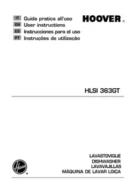 Manual HOOVER HLSI 363GT/3-S Lavavajillas