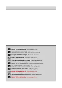 Manual HOOVER HVE 382 B Fogão