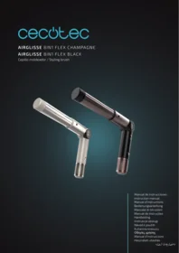 Notice CECOTEC AIRGLISSE 8IN1 FLEX غسالة مجفف