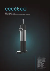 Notice CECOTEC BEERFLOW 500 موزع بيرة