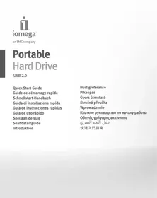 IOMEGA PORTABLE HARD DRIVE USB 2.0 - Disco duro externo