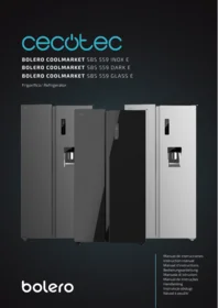 CECOTEC Bolero Coolmarket Sbs 559 E - Lednička