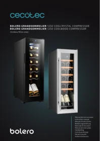 CECOTEC Bolero Grandsommelier 1250 Coolcrystal Compressor - Refrigerador