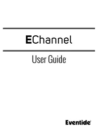 EChannel EVENTIDE