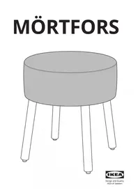 Manuale IKEA MÖRTFORS 205.727.67 Sgabello