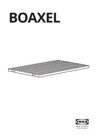 Manuale IKEA BOAXEL 705.756.07 Stoccaggio