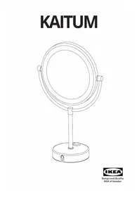 Manuale IKEA KAITUM 105.123.21 Specchio
