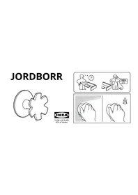 Manuale IKEA JORDBORR 605.637.18 Appendiabiti